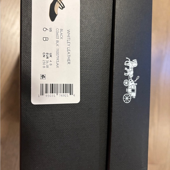 Coach Black Mary Jane Flats - Picture 7 of 7